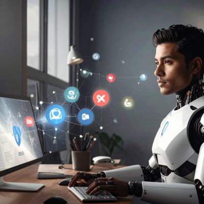 gestion des réseaux sociaux avec IA
