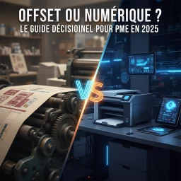 Offset ou Numérique ? Le Guide Décisionnel pour PME en 2025