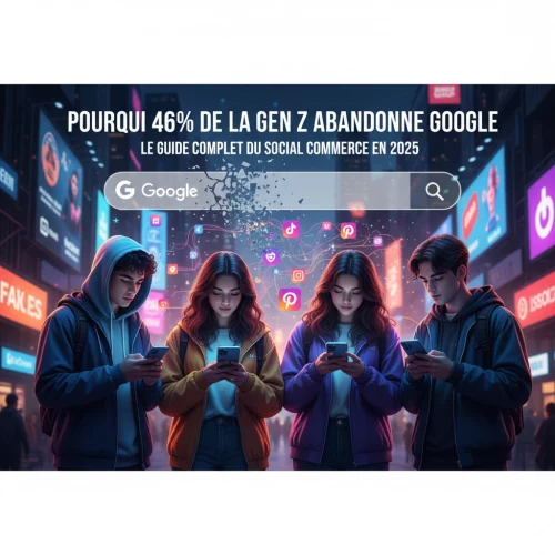 Pourquoi 46% de la Gen Z Abandonne Google : Le Guide Complet du Social Commerce en 2025