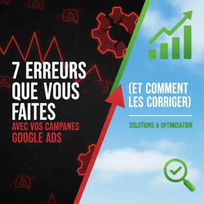 7 Erreurs Que Vous Faites avec Vos Campagnes Google Ads (Et Comment Les Corriger)
