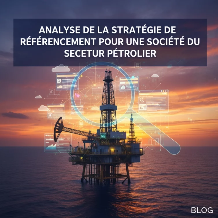 Analyse de la stratégie de référencement pour une société du secteur pétrolier