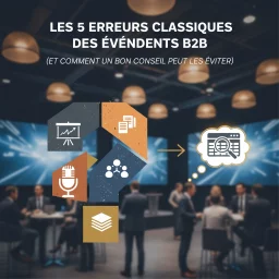 Les 5 Erreurs Classiques des Événements B2B (Et Comment un Bon Conseil Peut les Éviter)
