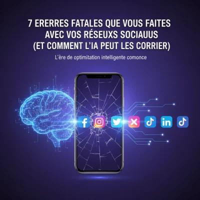7 Erreurs Fatales Que Vous Faites Avec Vos Réseaux Sociaux (Et Comment l'IA Peut Les Corriger)