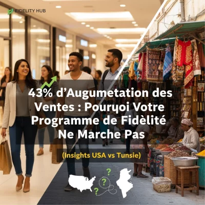 43% d'Augmentation des Ventes : Pourquoi Votre Programme de Fidélité Ne Marche Pas (Insights USA vs Tunisie)